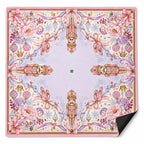Pink Floral Nutcracker American Mahjong mat by The Lucky Tiles