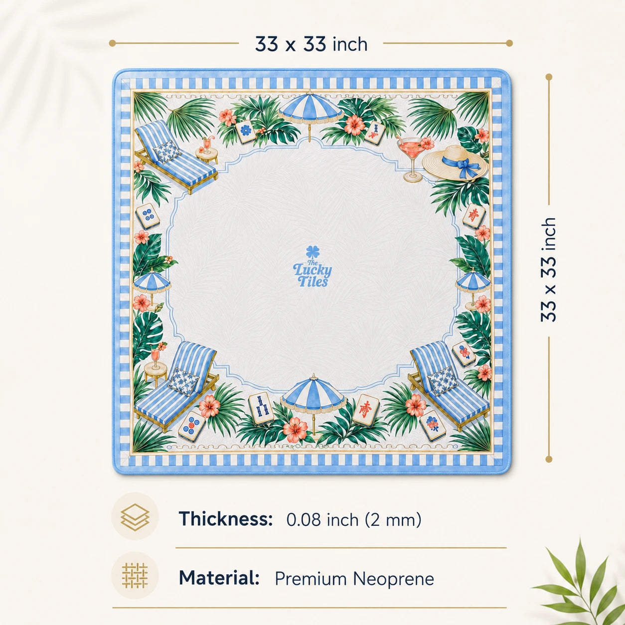 Palm Beach Resort — Caribbean Blue