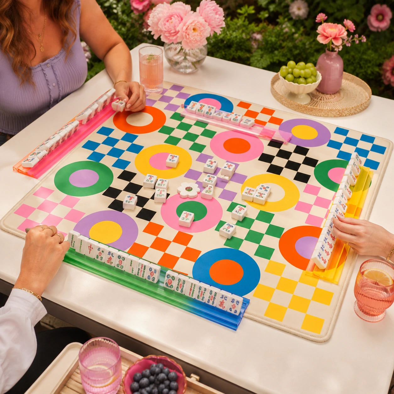 Colorful Checker & Chips