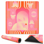 Lucky Bunny neoprene American Mahjong mat, product view 5