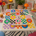 Colorful Checker & Chips