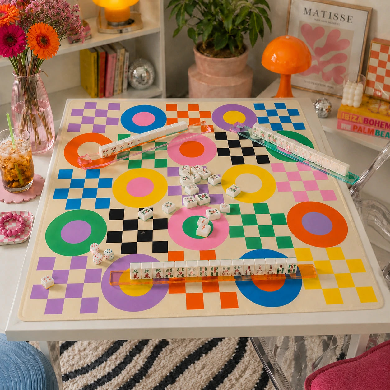 Colorful Checker & Chips