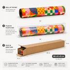 The Joy Club neoprene American Mahjong mat, product view 7