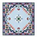 Alpine Ski Club American Mahjong mat full design by The Lucky Tiles