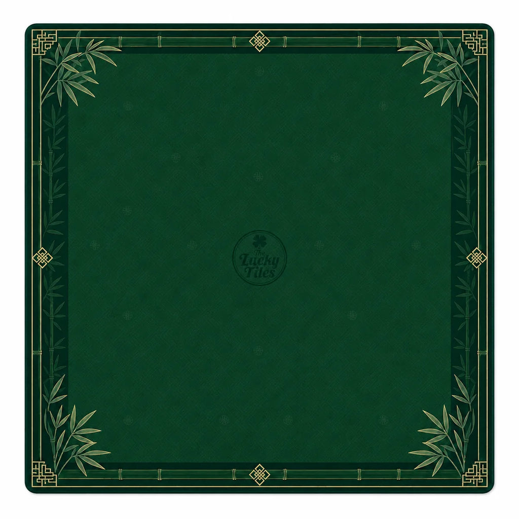Bamboo Garden American Mahjong mat full design by The Lucky Tiles