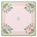 Blush Garden Plaid American Mahjong mat full design by The Lucky Tiles