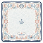 Coastal Shells — Blush American Mahjong mat full design by The Lucky Tiles