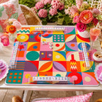 Cocktail Party American Mahjong mat product and lifestyle view 4