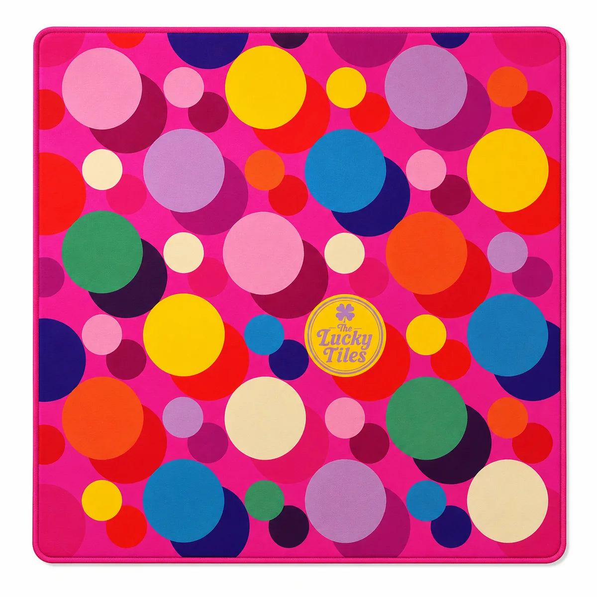 Confetti Dots American Mahjong mat full design by The Lucky Tiles
