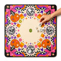 Disco Harvest American Mahjong mat full design by The Lucky Tiles
