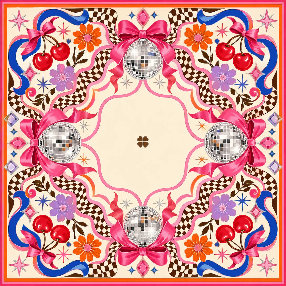Disco Mahjong American Mahjong mat product and lifestyle view 5