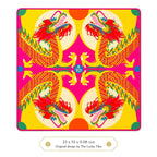 Dragon Dance — Sunshine American Mahjong mat full design by The Lucky Tiles