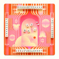 Lucky Bunny American Mahjong mat by The Lucky Tiles