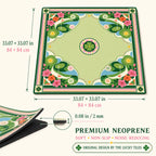 Garden Golf Club American Mahjong mat product and lifestyle view 6