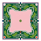 Garden Tennis Club American Mahjong mat full design by The Lucky Tiles