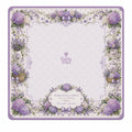 Hydrangea Garden — Lavender American Mahjong mat full design by The Lucky Tiles