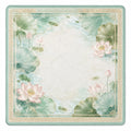 Lotus Garden American Mahjong mat full design by The Lucky Tiles