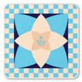 Blue Checker Flower