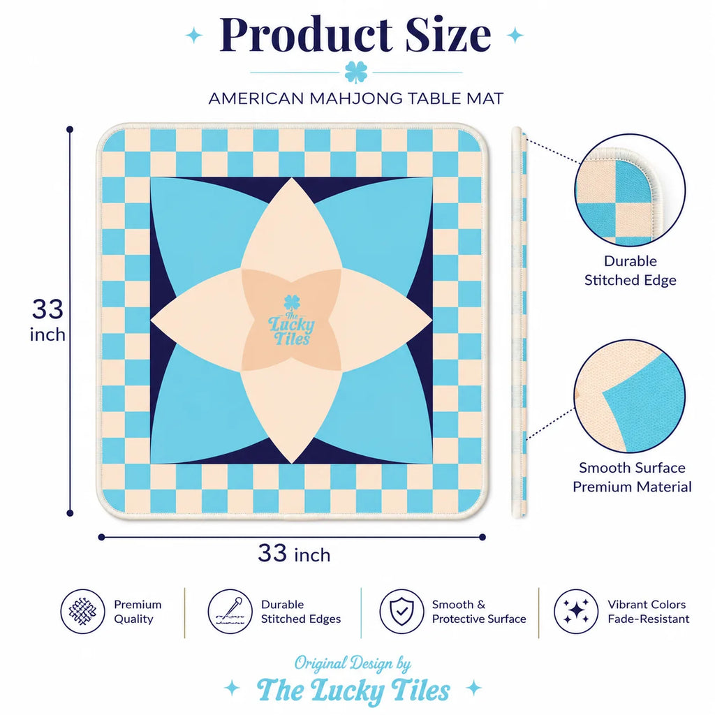 Blue Checker Flower