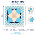 Blue Checker Flower