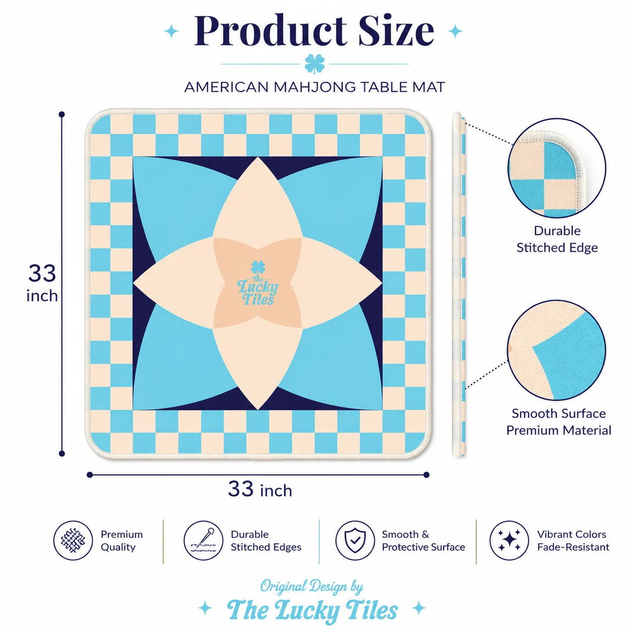 Blue Checker Flower