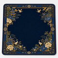 Midnight Chinoiserie American Mahjong mat full design by The Lucky Tiles