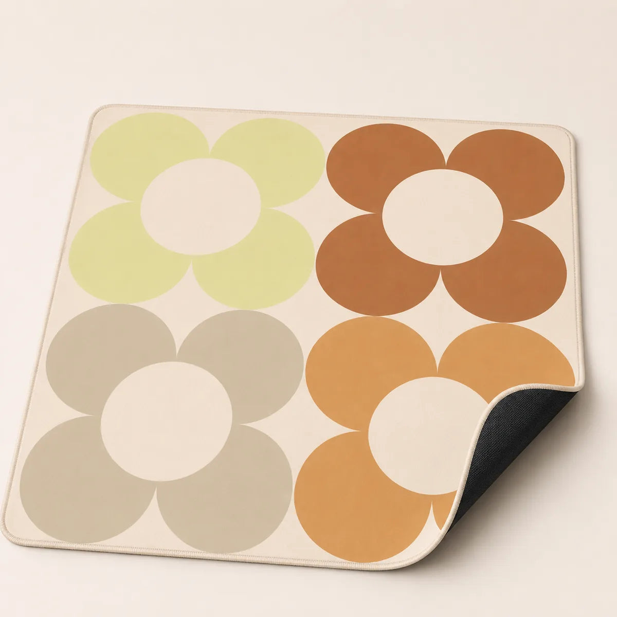 Mod Flower American Mahjong mat product and lifestyle view 3