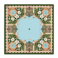 Mongolian Garden American Mahjong mat full design by The Lucky Tiles