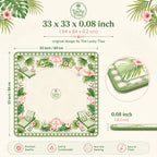 Palm Beach Resort — Garden Green American Mahjong mat product and lifestyle view 6