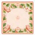 Palm Beach Resort — Sunset Coral American Mahjong mat full design by The Lucky Tiles