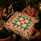 Palm Springs Botanica American Mahjong mat product and lifestyle view 4