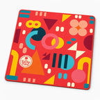 Playful Geometry American Mahjong mat product and lifestyle view 2