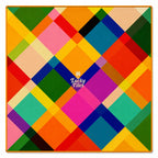 Prism Plaid American Mahjong mat full design by The Lucky Tiles