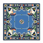 Regatta Geometry American Mahjong mat full design by The Lucky Tiles