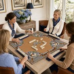 Saddle Club American Mahjong mat product and lifestyle view 3