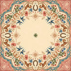 Western Desert American Mahjong mat product and lifestyle view 2